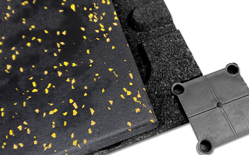 How thick should gym floor mats be?