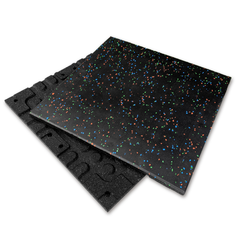 UNI - Gym Rubber Floor Mats(15% Blue)