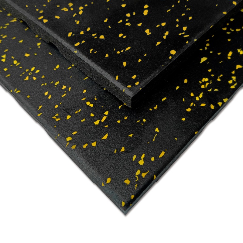 UNI - Gym Rubber Floor Mats(15% Yellow)