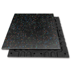 UNI - Gym Rubber Floor Mats(15% Blue)