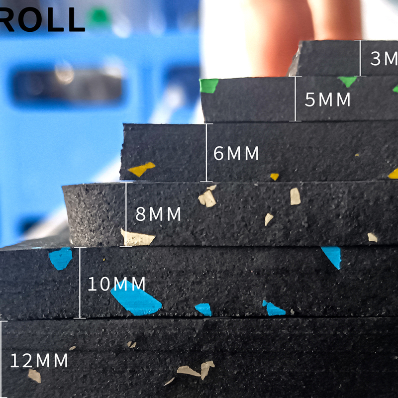UNI - Gym Flooring Rolls(15%White)