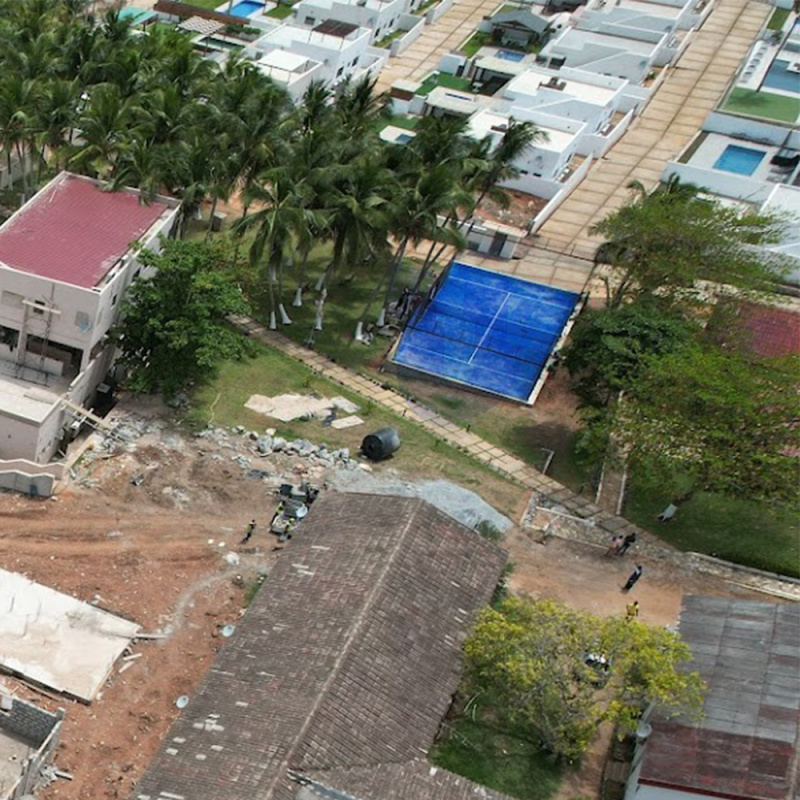 UNI - Padel Court in Ghana Seaside