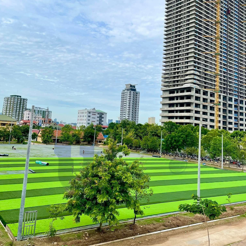 UNI - Artificial Turf Football Field in Cambodia