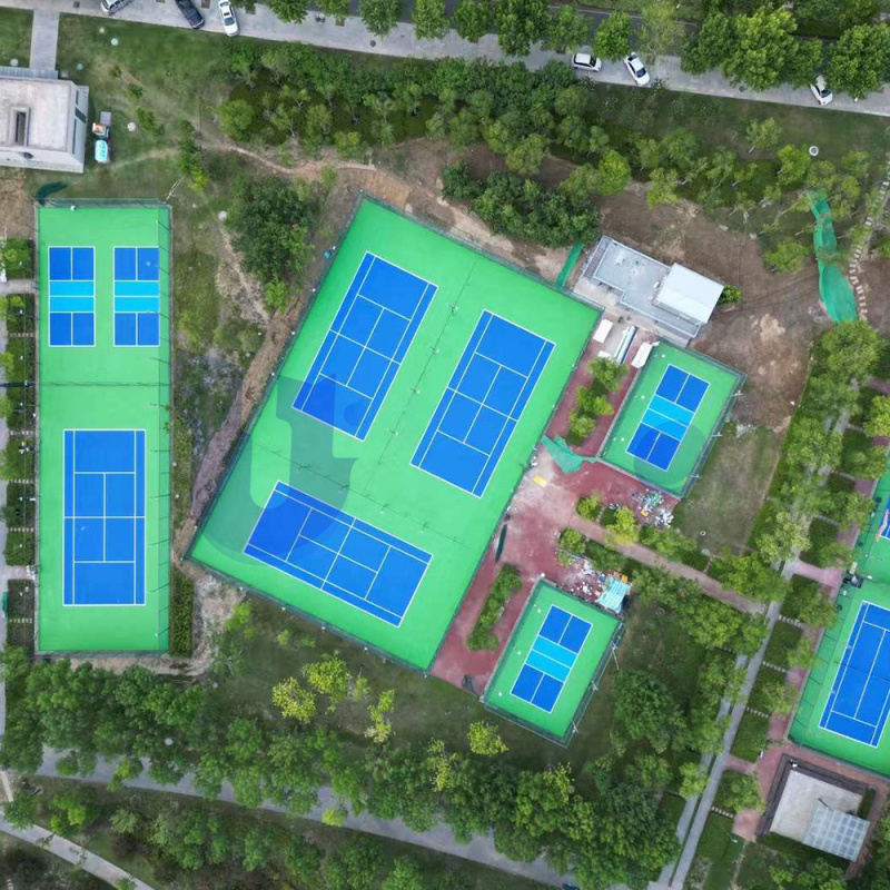 UNI - Tennis Court Acrylic Flooring in Nigeria