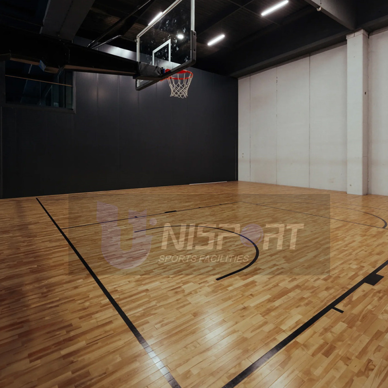 UNI - Basketball Court Hardwood Floor in Serbia