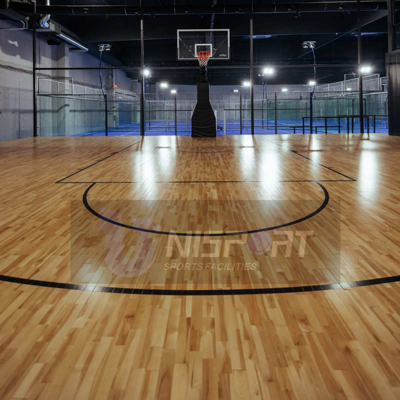 UNI - Basketball Court Hardwood Floor in Serbia