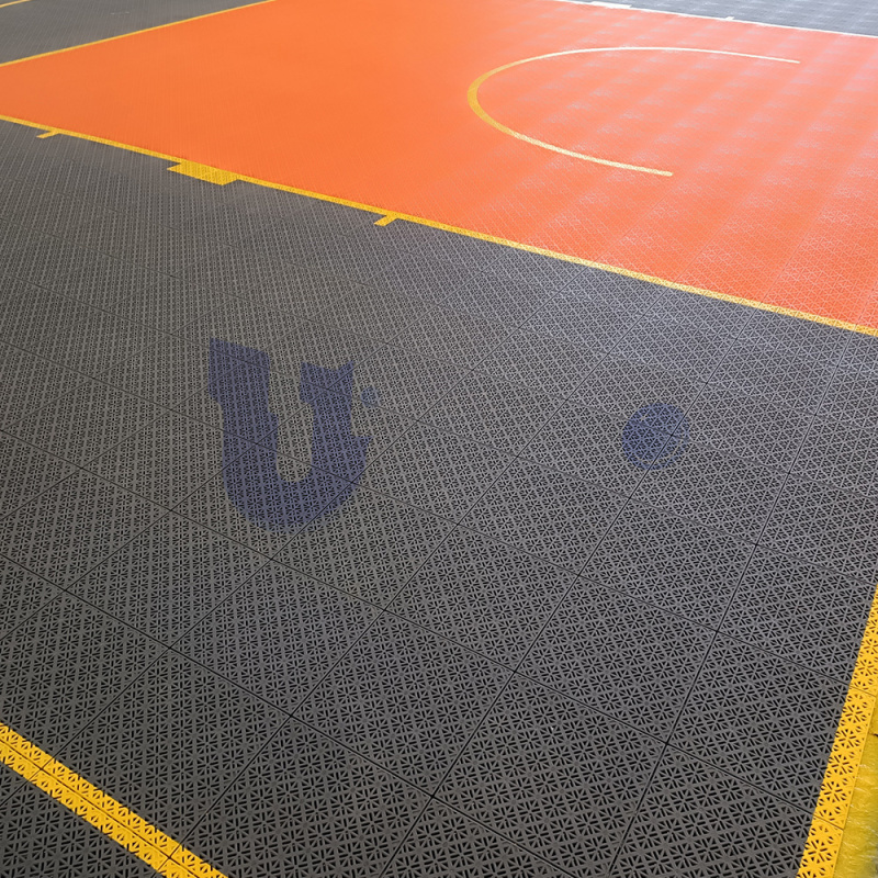 UNI - Basketball Court Tiles in Dominican Republic