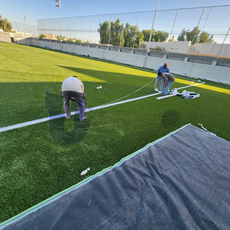 UNI - Artificial Turf Football Field in Bahrain(2000sqm)