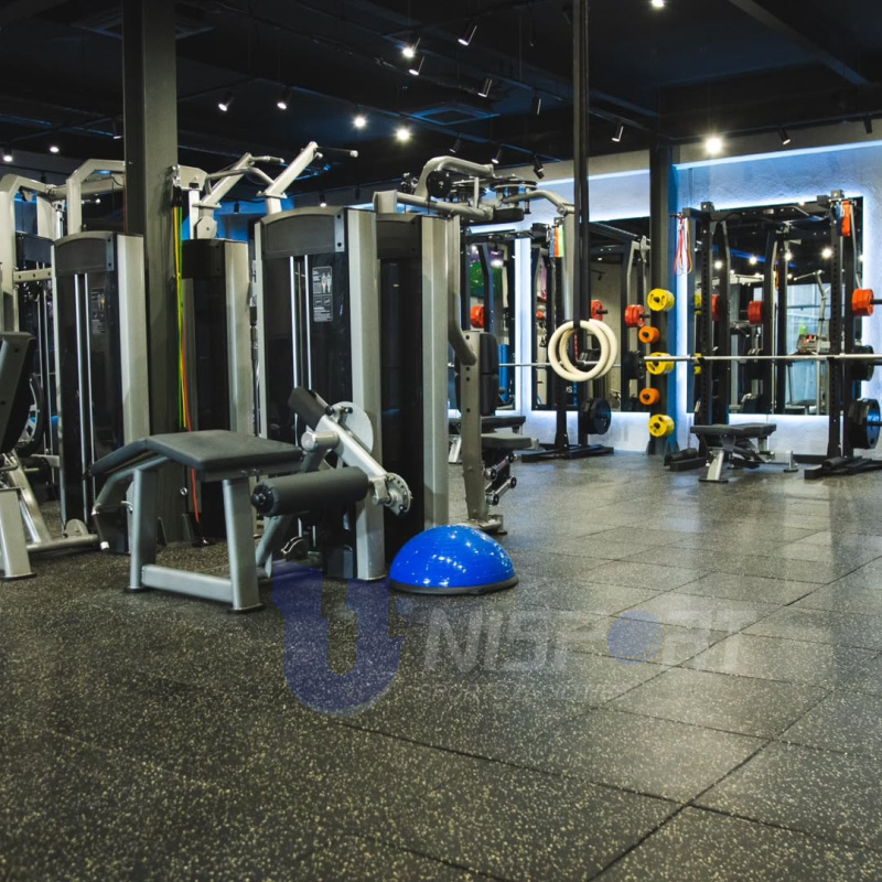 UNI - Gym Rubber Floor Mats in Europe