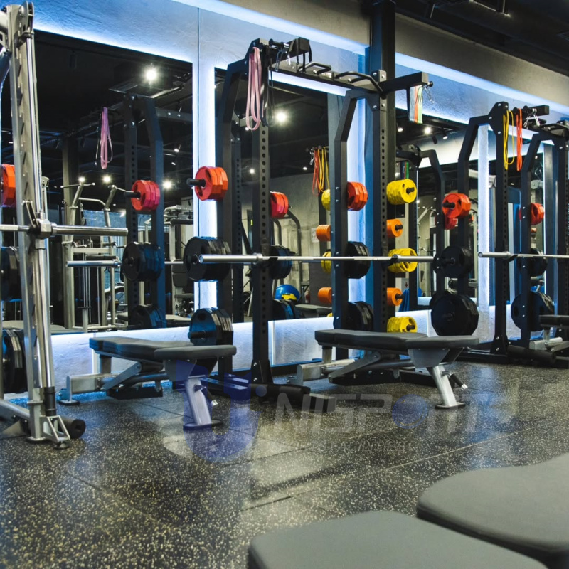 UNI - Gym Rubber Floor Mats in Europe