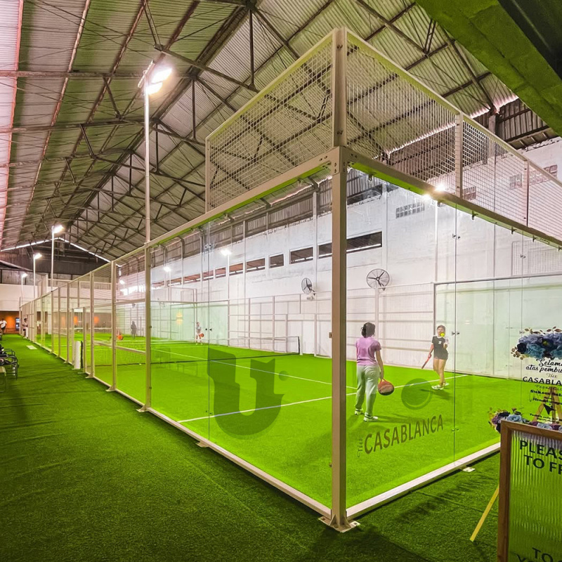 UNI - Padel Courts in Indonesia (White Frame)