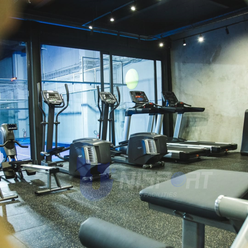 UNI - Gym Rubber Floor Mats in Europe