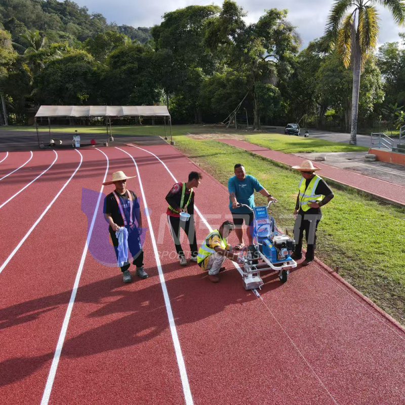 UNI - Spray Coat Running Track in Malaysia