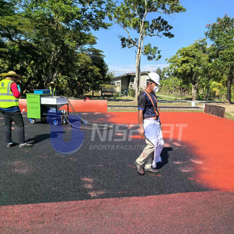 UNI - Spray Coat Running Track in Malaysia