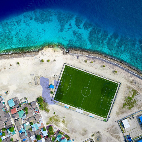 UNI - Artificial Turf Football Field in Maldives