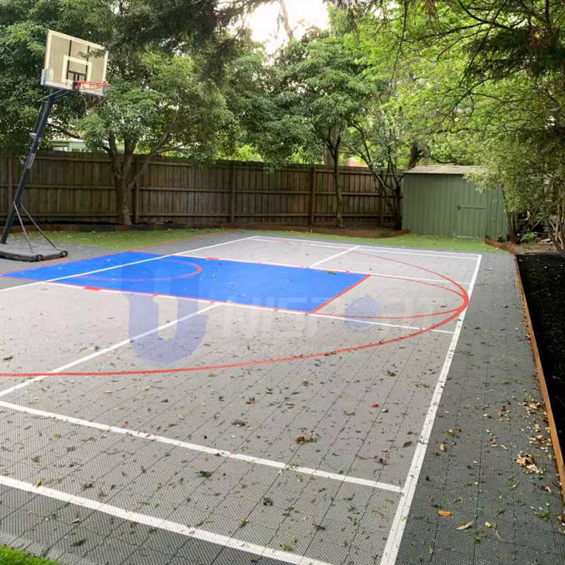 UNI - Backyard Basketball Court Tiles in Australia