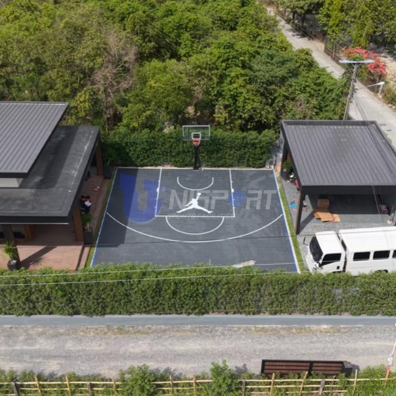 UNI - Family Basketball Court Tiles in the Philippines