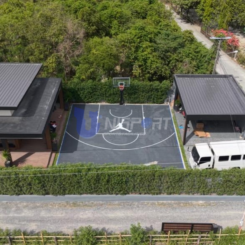 UNI - Family Basketball Court Tiles in the Philippines