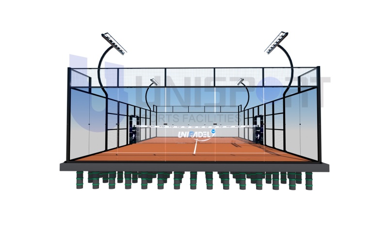 UNI - Modular Foundation Padel Court