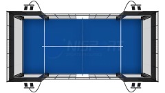 UNI - FORCE HX Hurricane-Class Padel Court