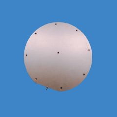 Round Copper Vapor chamber with fast heat transfering