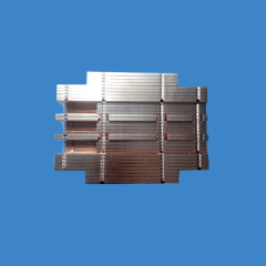 Copper Zipper fins heatsinks