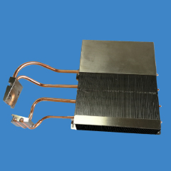Heatpipe heatsinks for high power projector