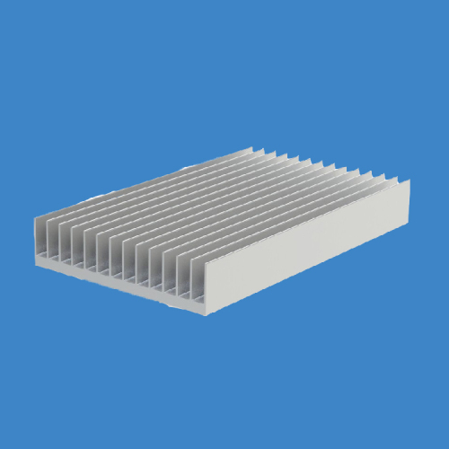 Extruded fins heatsink