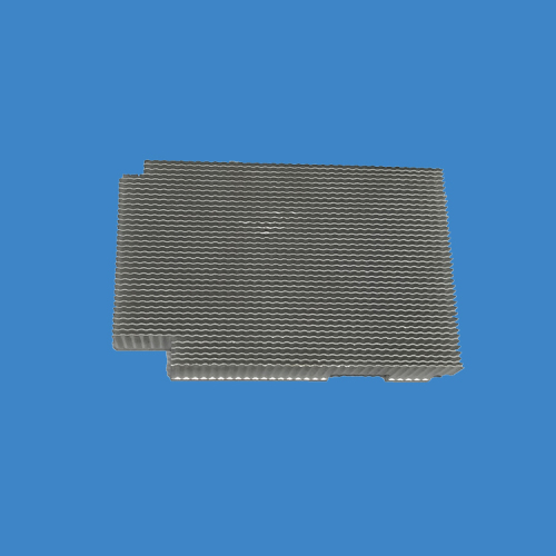 Skived waved fins heatsink