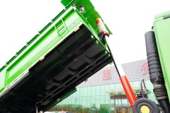 3axle truck 40feet Rear Tail Dumper Dump Tipper Side Wall Sloper Semi Trailers Tri for sale