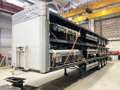 3axle truck 40feet Side Curtain Semi Trailers Tri for sale