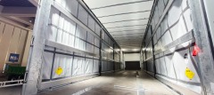 3axle truck 40feet Side Curtain Semi Trailers Tri for sale