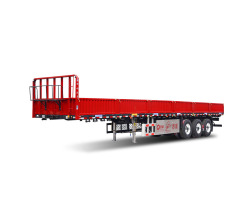 3axle truck 40feet Cargo Side Wall Drop Semi Trailers Tri for sale