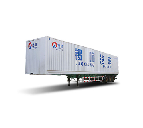 3Axle Truck 40feet Box Shipping Container Van Semi Trailers Tri for sale