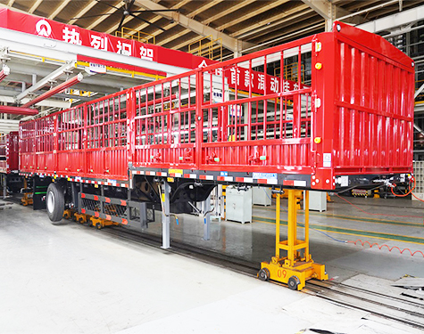 3axle truck 40feet Side Wall Fence Bar Storehouse Animals Livestock Semi Trailers Tri for sale