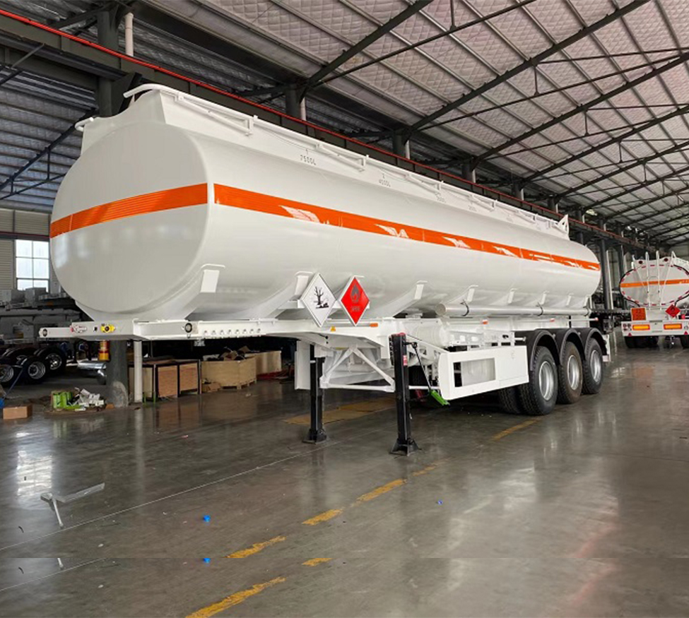3Axle Truck 40feet Tanker Fuel Petrol Oil Gasoline Tank Semi Trailers Tri For Sale