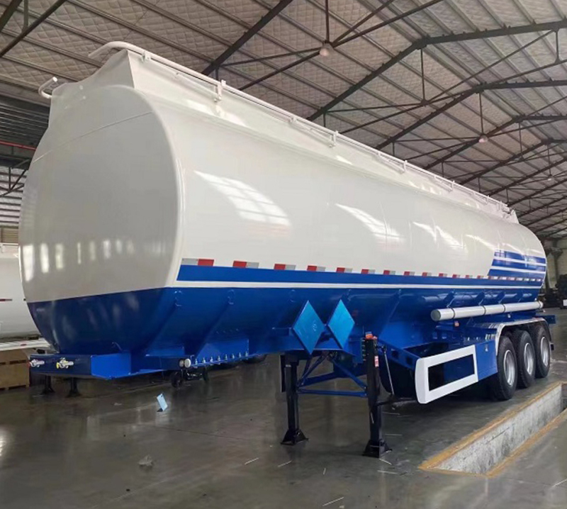 3Axle Truck 40feet Tanker Fuel Petrol Oil Gasoline Tank Semi Trailers Tri For Sale