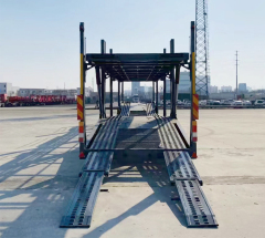 3axle 40feet Truck Auto Car Carrier Vehicle Shipping Semi Trailers Tri for Sale