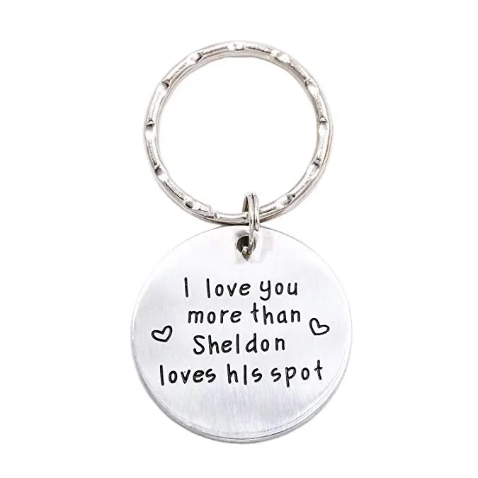 LParkin Boyfriend Gift, Husband, Valentines Gift - I Love You More Than Sheldon Loves his spot!
