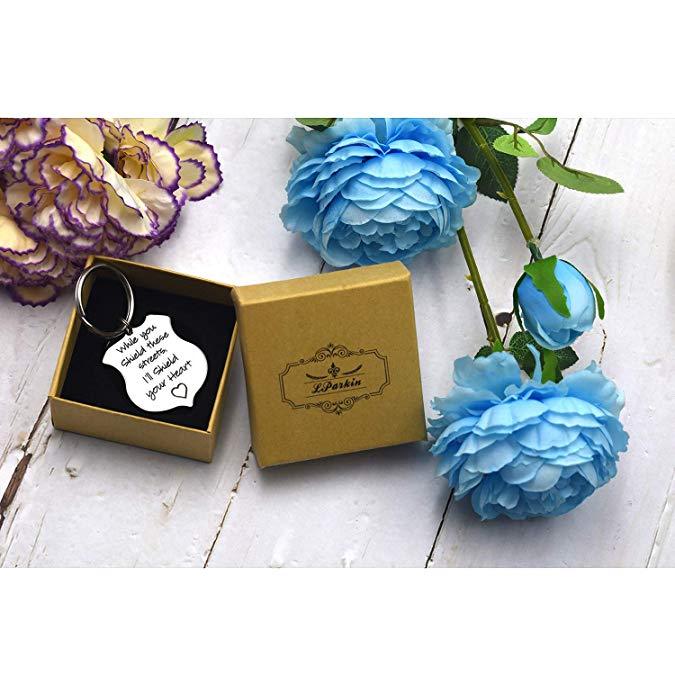 LParkin Officer Gift Sheriff Gifts When You Shield These Streets I Will Shield Your Heart