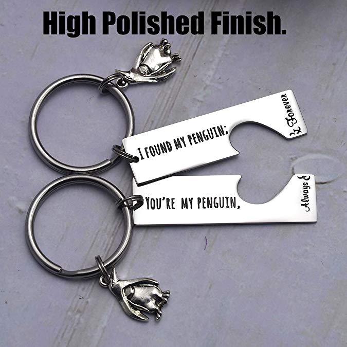 Lover Gifts Couple Keychains Boyfriend Girlfriend Keychains for Women