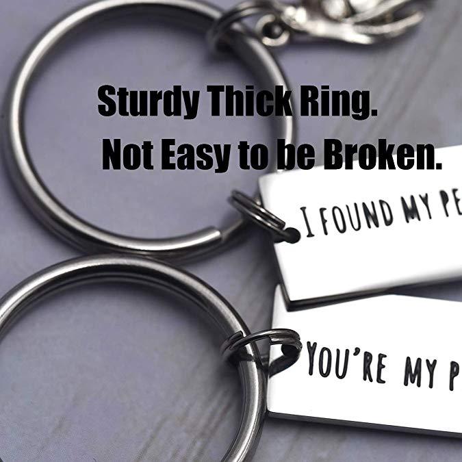 Lover Gifts Couple Keychains Boyfriend Girlfriend Keychains for Women