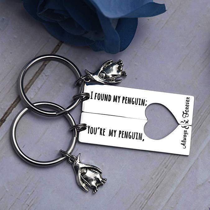 Lover Gifts Couple Keychains Boyfriend Girlfriend Keychains for Women