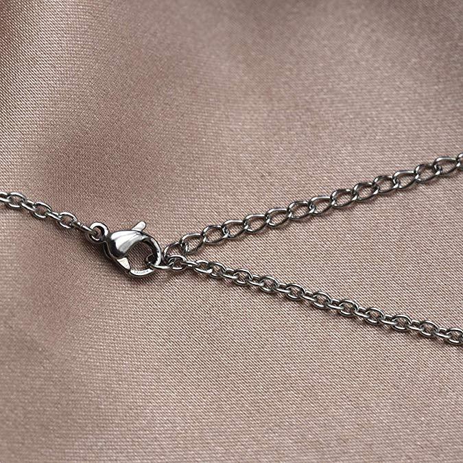 LParkin No One Ever Made a Difference by Being Like Everyone Else Circus Charm Necklace for Her Quote Necklace Charm Inspirational Gifts for Her The G
