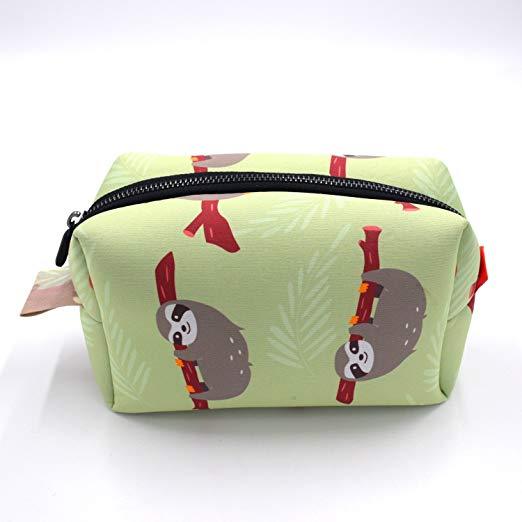 Waterproof Sloth Pencil Case, Large Sloth Pouch Bag Gift