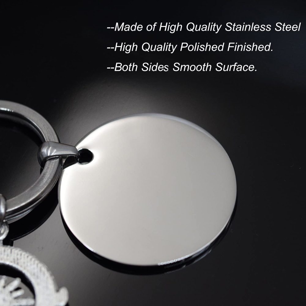LParkin 2020 Graduation Gifts for Her Go Confidently in The Direction of Your Dreams Necklace Keychain Grad Gifts Stainless Steel