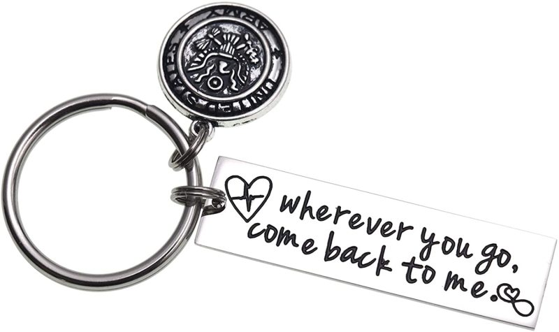 Wherever You Go Come Back to Me Graduation Gift Friend Gift College Gift Moving Gift Deploying Partner Boyfriend Girlfriend Husband Wife Gifts