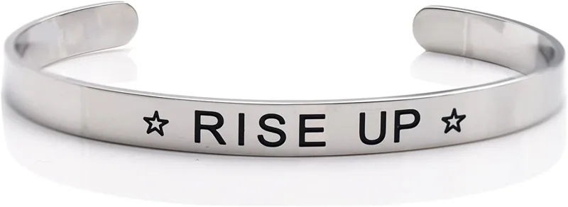 LParkin Hamilton Musical Rise Up Bracelet Jewelry Gifts Inspiration Jewelry Motivation Theater Gift