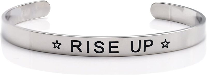 LParkin Hamilton Musical Rise Up Bracelet Jewelry Gifts Inspiration Jewelry Motivation Theater Gift