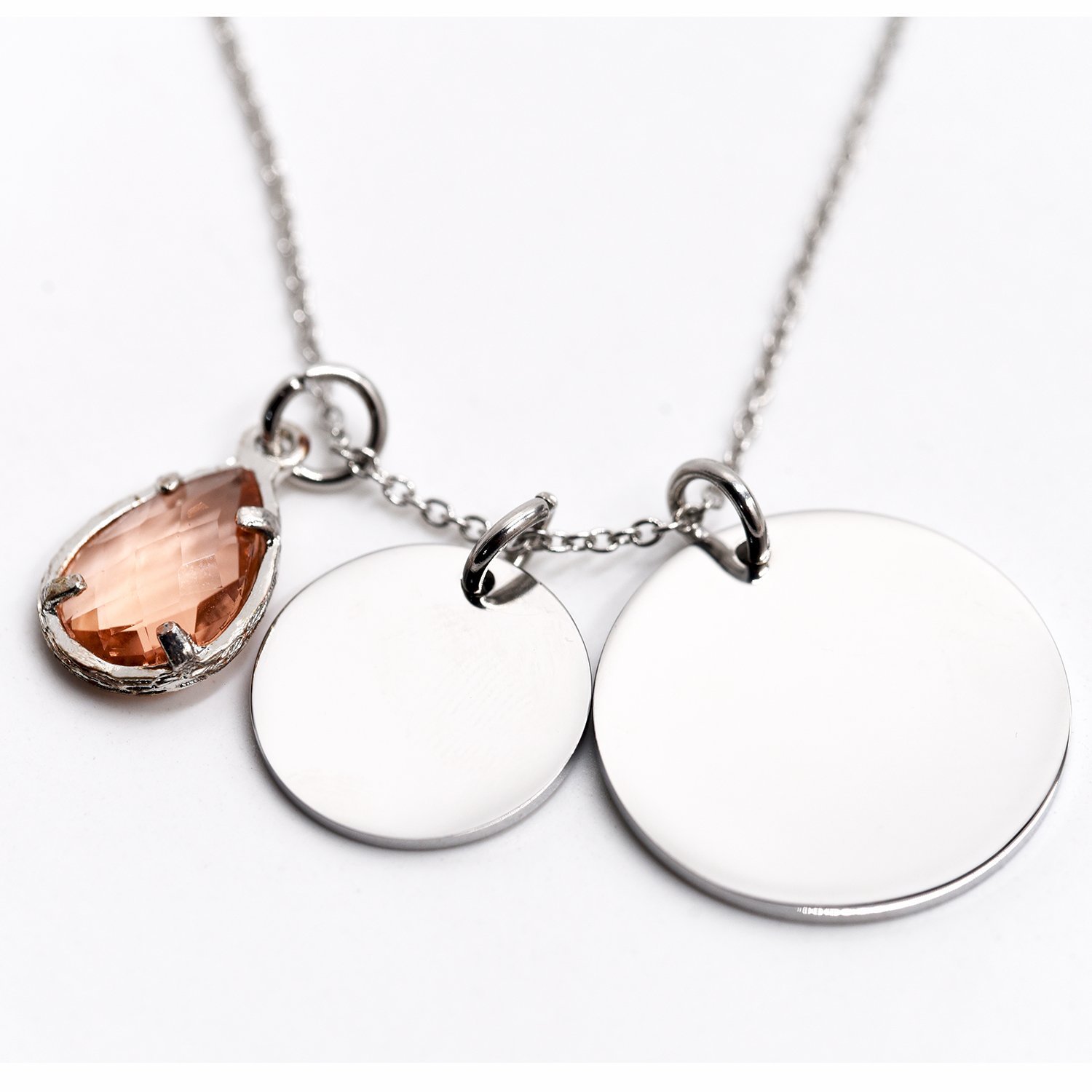 LParkin She Believed She Could So She Did Pendant Necklace Birthstone Motivation Jewelry